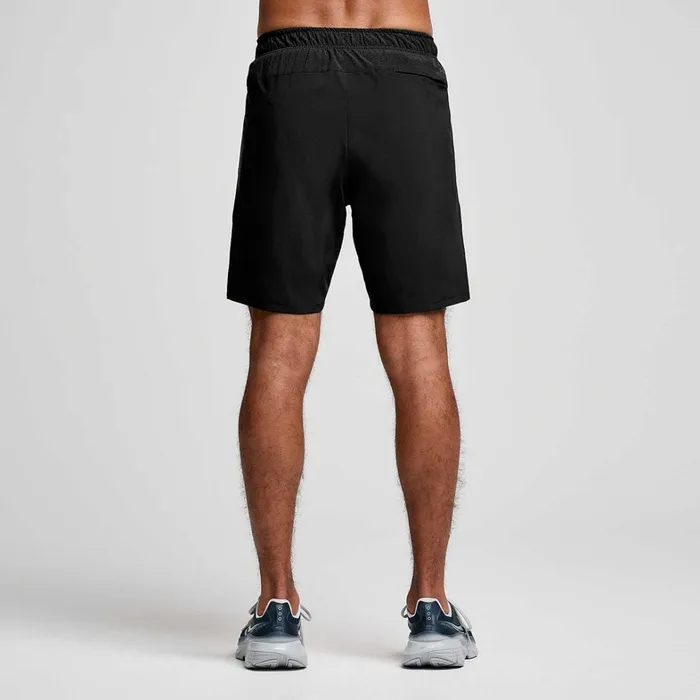 Saucony Bottoms Men Outpace 7034 Short Black