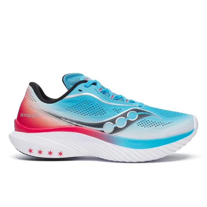 Saucony Running Women Chicago Kinvara 15 Bluered