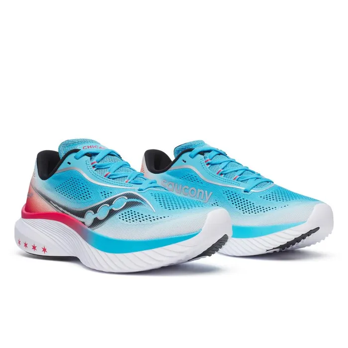 Saucony Running Women Chicago Kinvara 15 Bluered