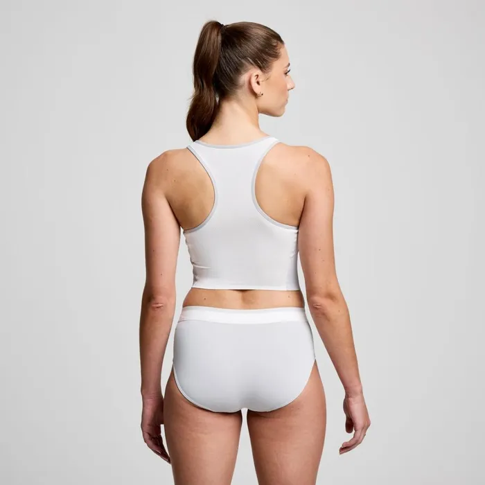 Saucony Tops Women Endorphin Crop Top Cloud