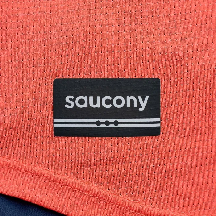 Saucony Tops Women Stopwatch Long Sleeve Cayenne Heather