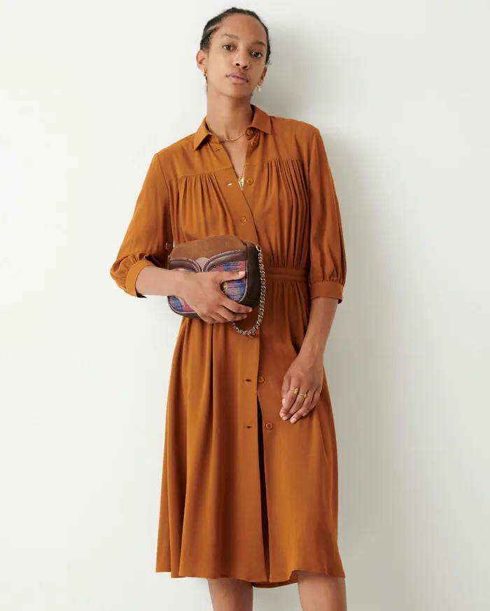 Sessn Womens Dresses Jeanneton Fox