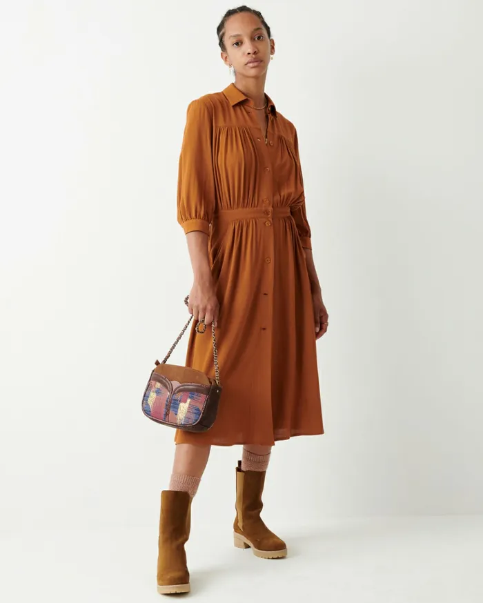 Sessn Womens Dresses Jeanneton Fox