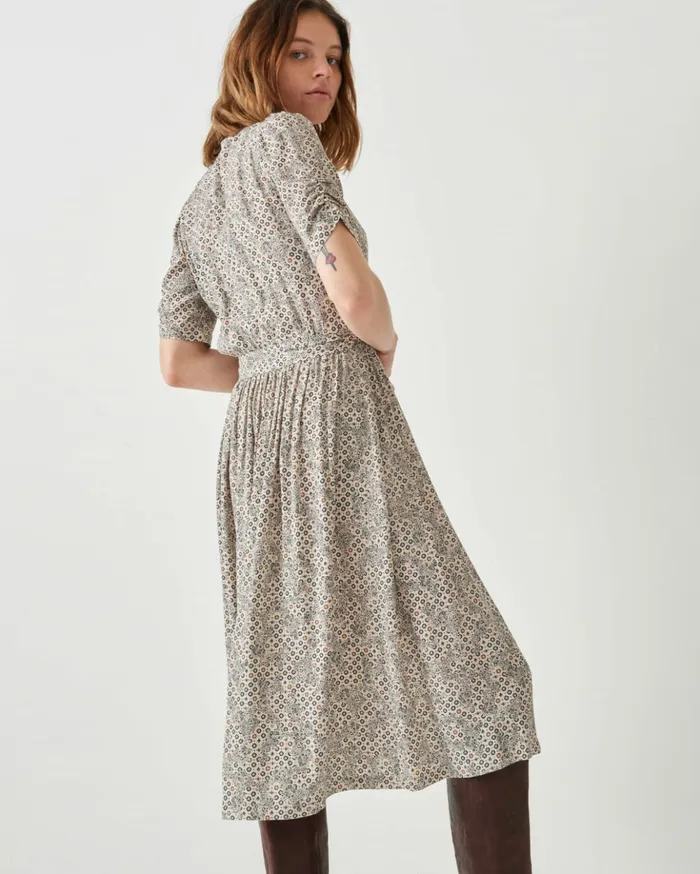 Sessn Womens Dresses Open lee Fleur De Sel Alano
