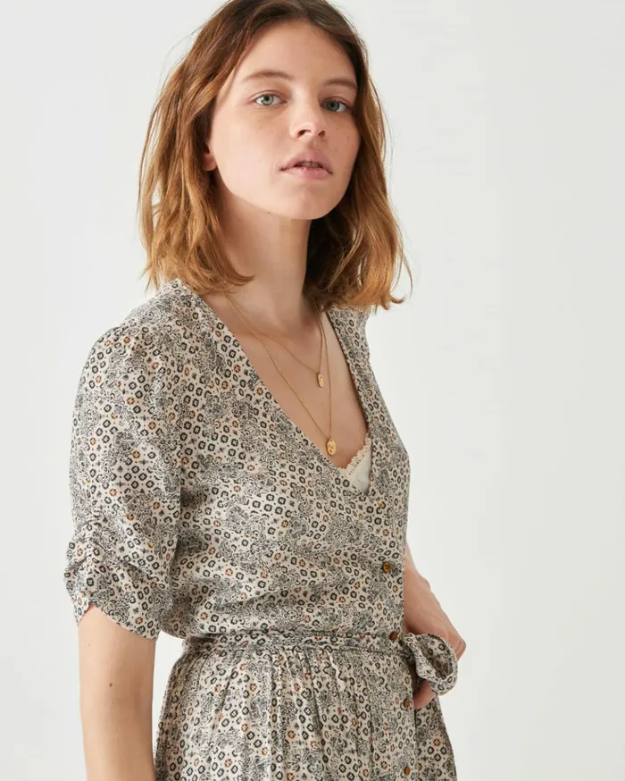 Sessn Womens Dresses Open lee Fleur De Sel Alano
