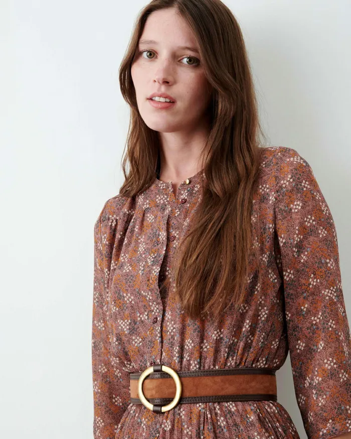 Sessn Womens Dresses Painterly Rosewood