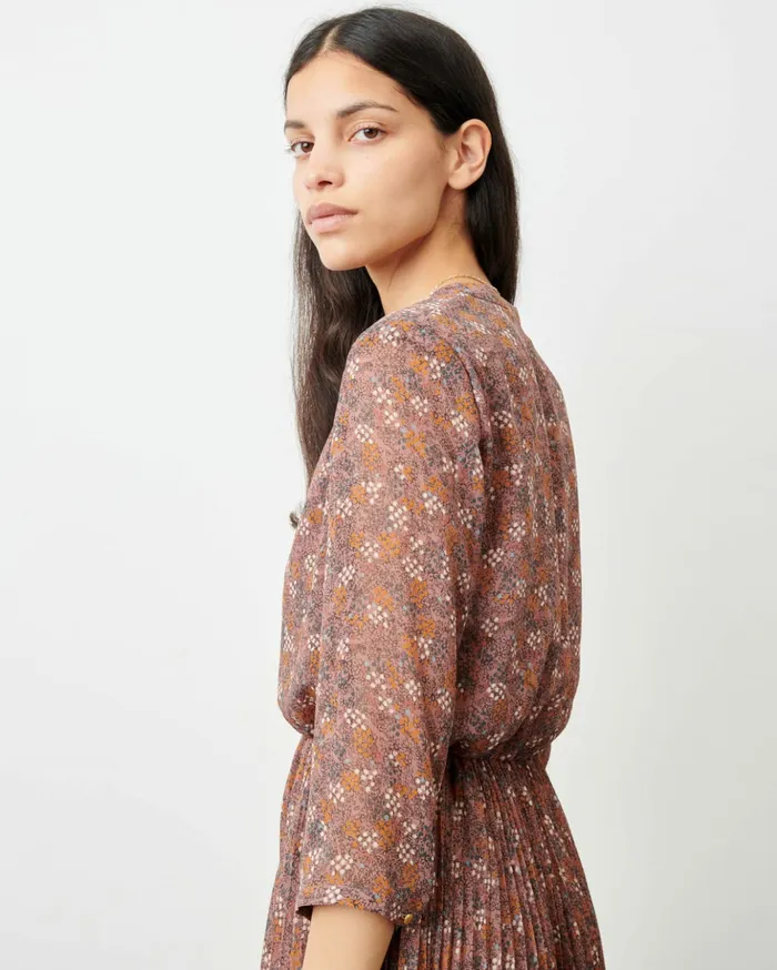 Sessn Womens Dresses Painterly Rosewood