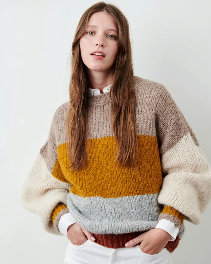 Sessn Womens Jumpers Americana Sandmapple