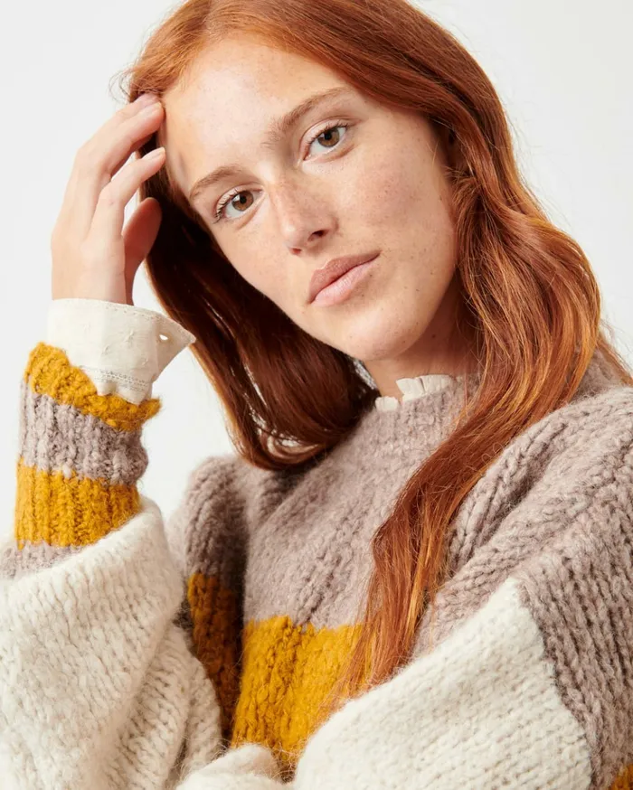Sessn Womens Jumpers Americana Sandmapple