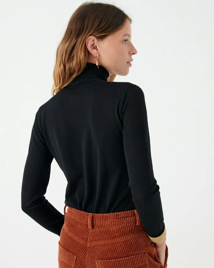 Sessn Womens Jumpers Canela Black
