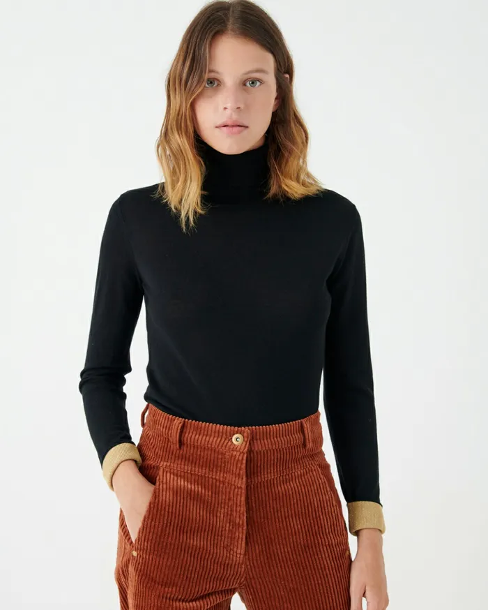Sessn Womens Jumpers Canela Black