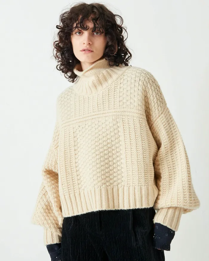 Sessn Womens Jumpers Londonderry Fleur de Sel