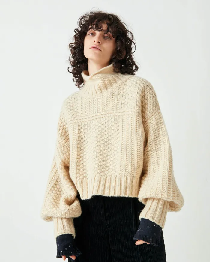 Sessn Womens Jumpers Londonderry Fleur de Sel