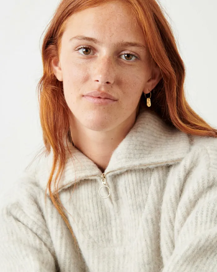 Sessn Womens Jumpers Lowell Stonewhite