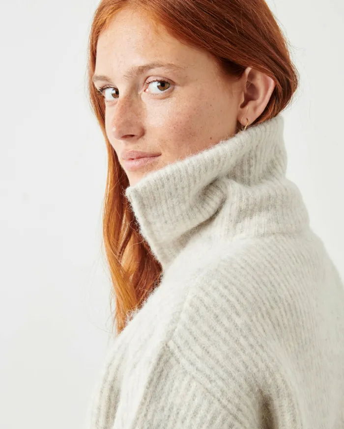 Sessn Womens Jumpers Lowell Stonewhite