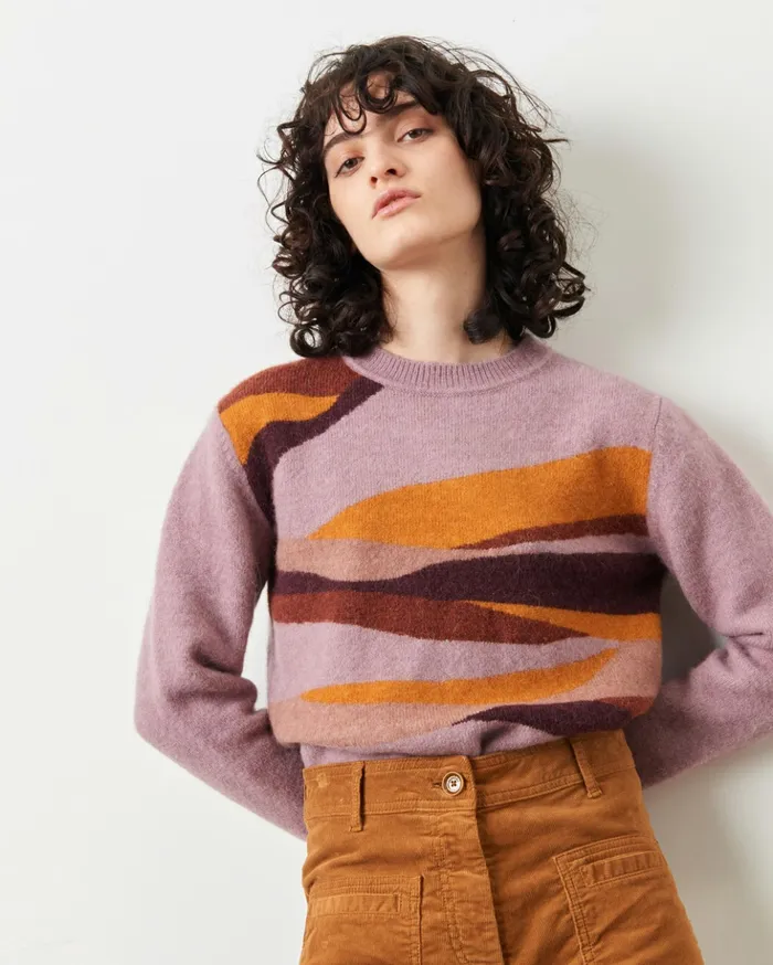 Sessn Womens Jumpers Milbrook Wild Lila