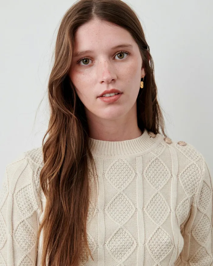 Sessn Womens Jumpers Rooney Fleur de Sel