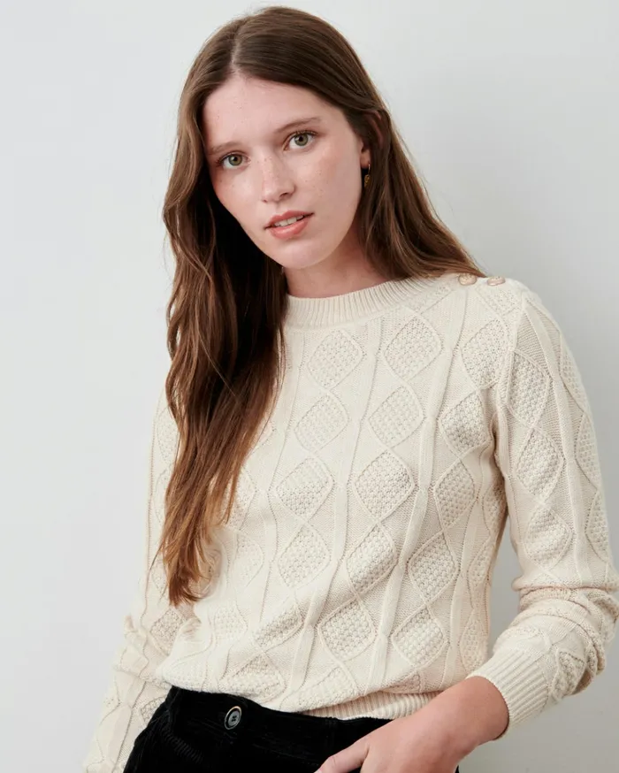Sessn Womens Jumpers Rooney Fleur de Sel