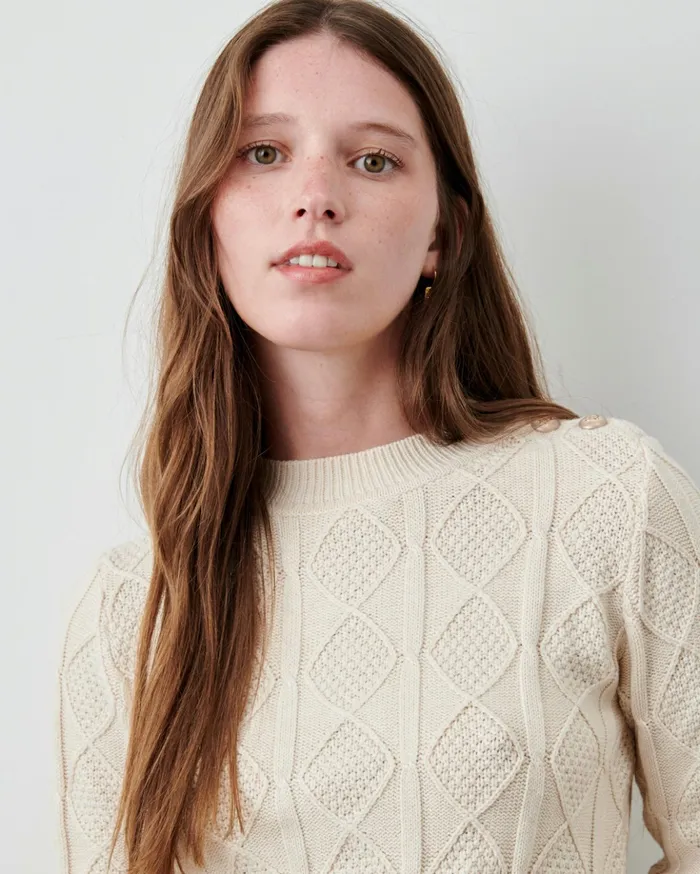 Sessn Womens Jumpers Rooney Fleur de Sel