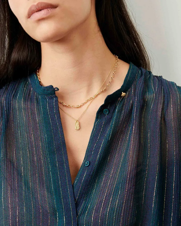 Sessn Womens Shirts And Blouses Palm spring Malachite Cheap On Sale