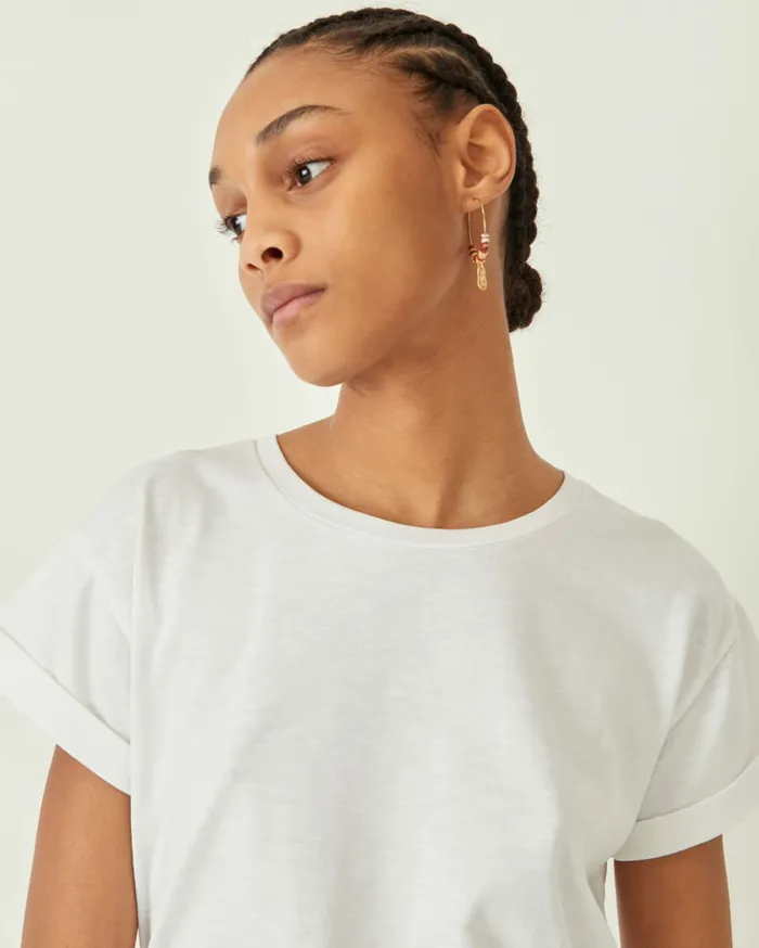 Sessn Womens TShirts And Tops Albano Optical White Online