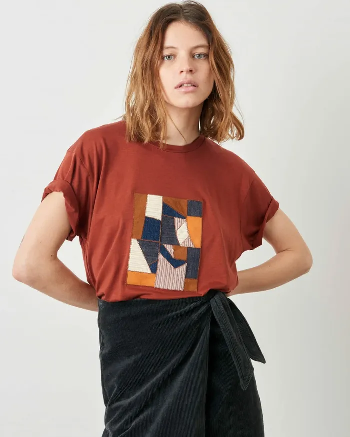 Sessn Womens TShirts And Tops Artees Carvi Casaul