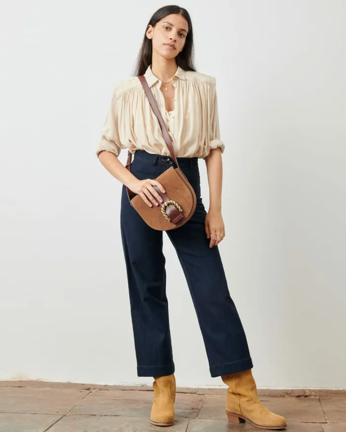 Sessn Womens Trousers Cookie m Indigo