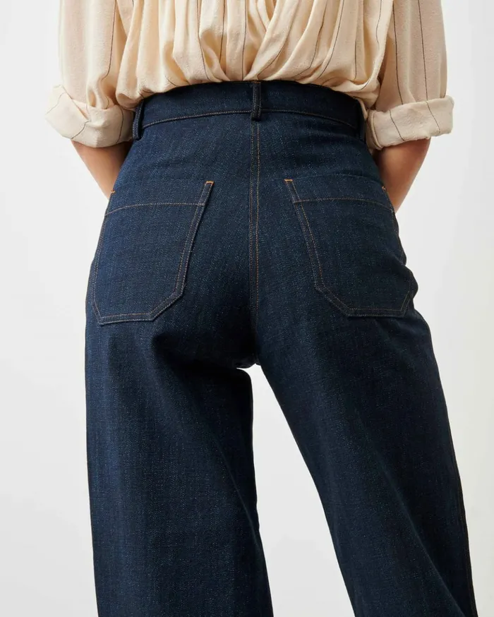 Sessn Womens Trousers Cookie m Indigo