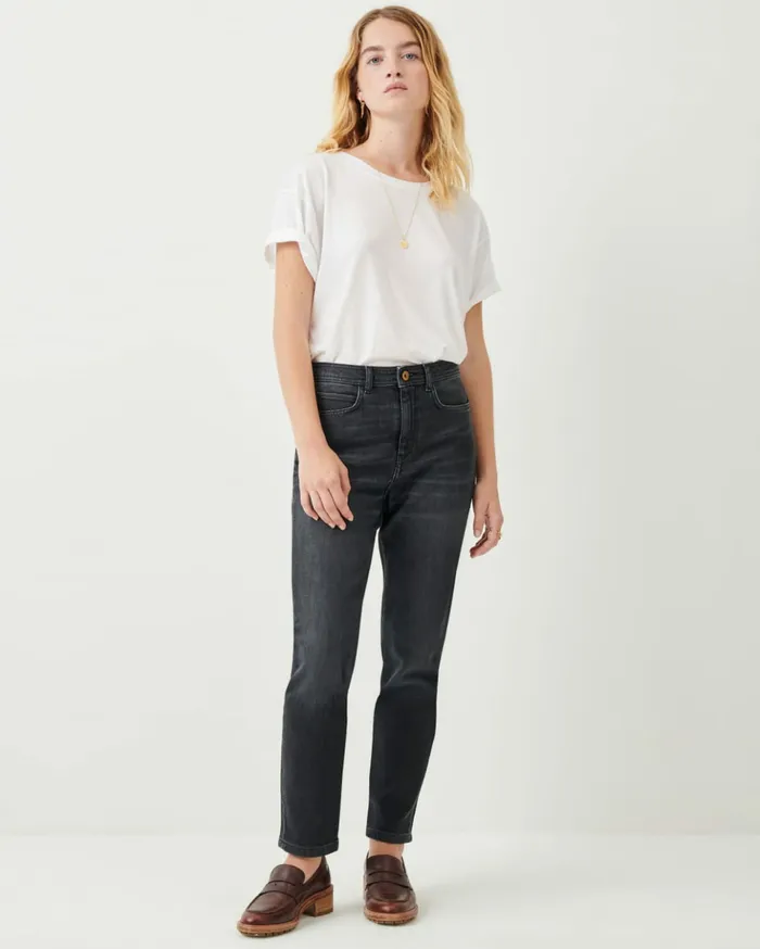 Sessn Womens Trousers Momon o Brocken Black