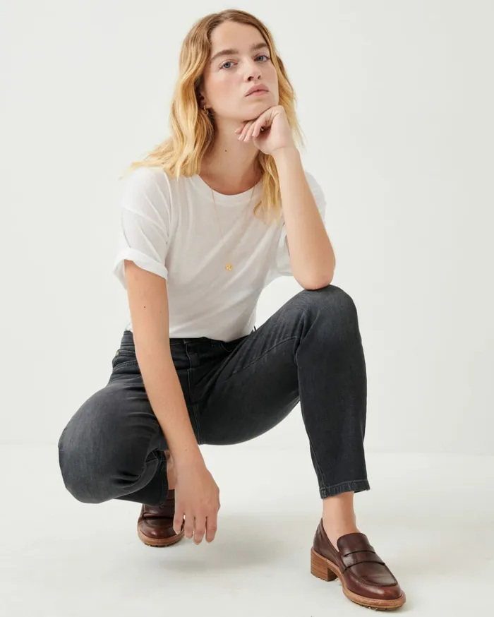 Sessn Womens Trousers Momon o Brocken Black