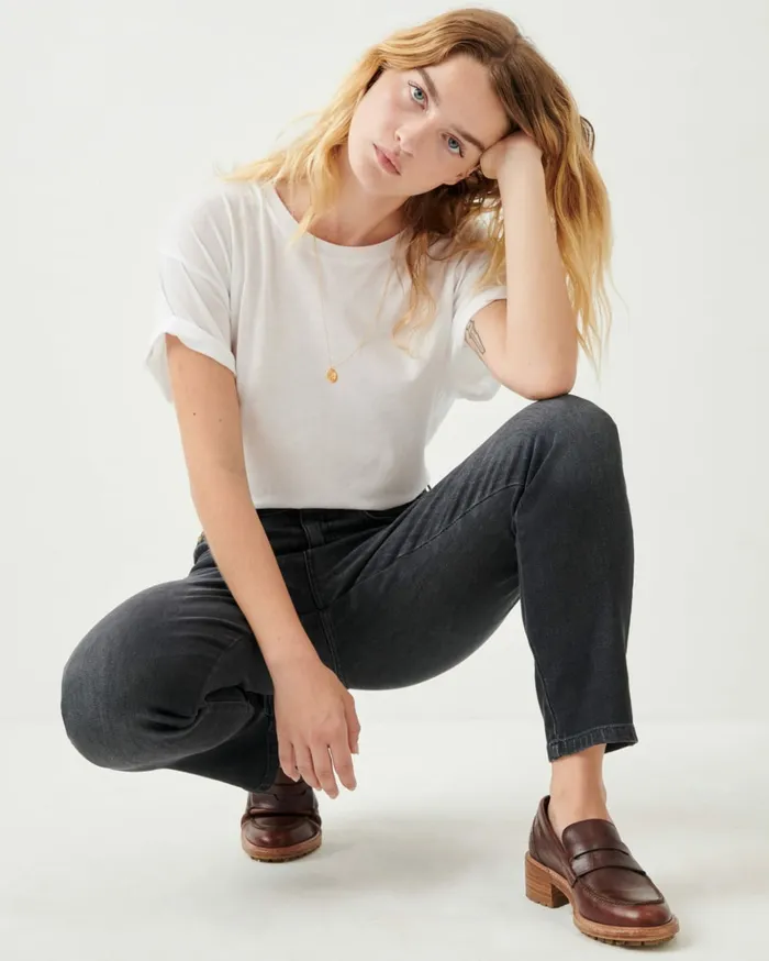 Sessn Womens Trousers Momon o Brocken Black