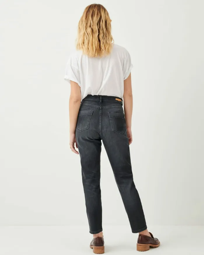 Sessn Womens Trousers Momon o Brocken Black