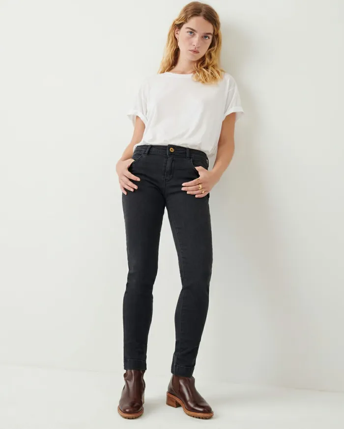 Sessn Womens Trousers Stoneford o Black Black