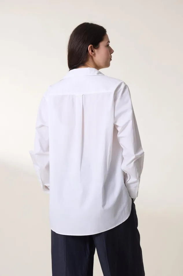 Shirts and Blouses Women Leon and Harper Chemise Cadeau Brd White