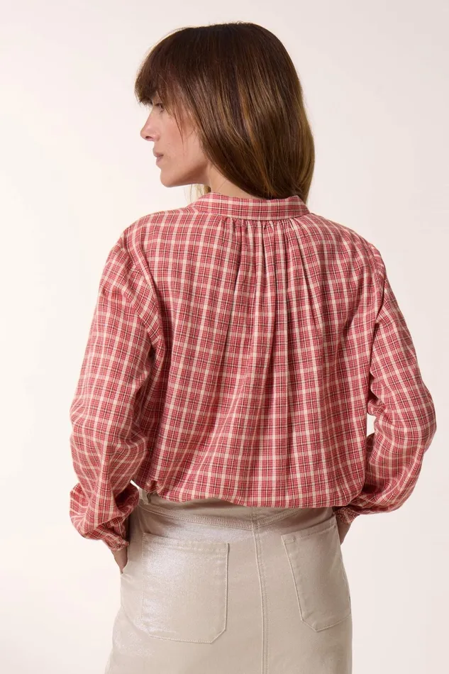 Shirts and Blouses Women Leon and Harper Cob Multi Shirt Red