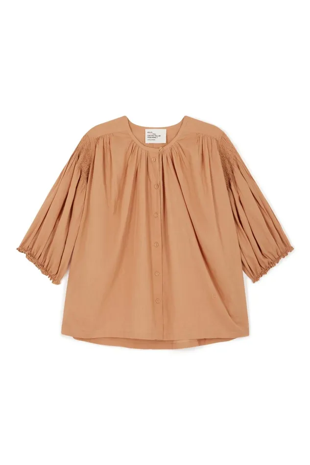 Shirts and Blouses Women Leon and Harper Corso Plain Blouse Peach