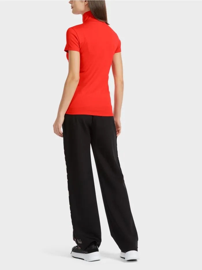 Shirts and Tops Damen Marc Cain Hochgeschlossenes TShirt Campari