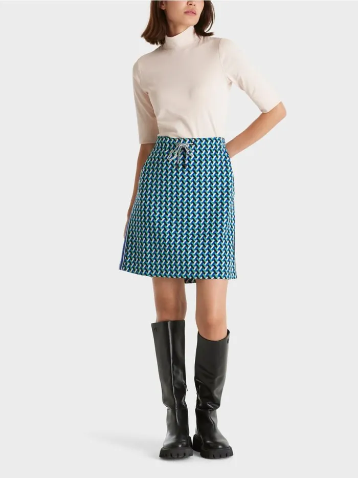 Shirts and Tops Damen Marc Cain Shirt Mit Stehkragen Und rmel Almond Blossom
