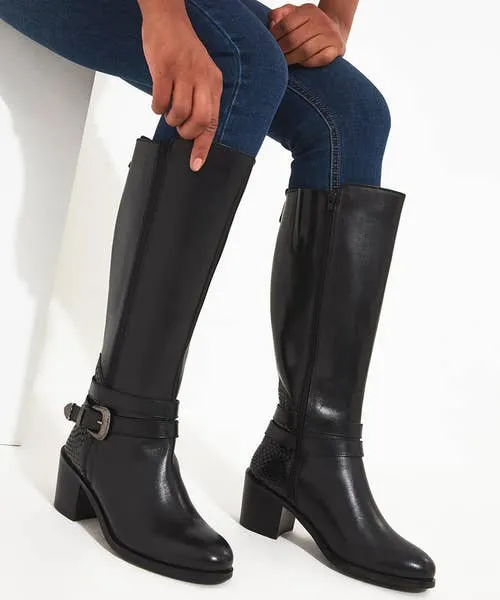 Shoes Sandals and Boots Joebrowns Apparel Gigi Premium Leather Rider Boots Black Shoes Sandals and Boots Joebrowns Apparel Gigi Premium Leather Rider Boots Black