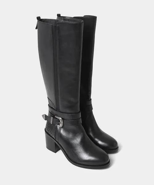 Shoes Sandals and Boots Joebrowns Apparel Gigi Premium Leather Rider Boots Black Shoes Sandals and Boots Joebrowns Apparel Gigi Premium Leather Rider Boots Black
