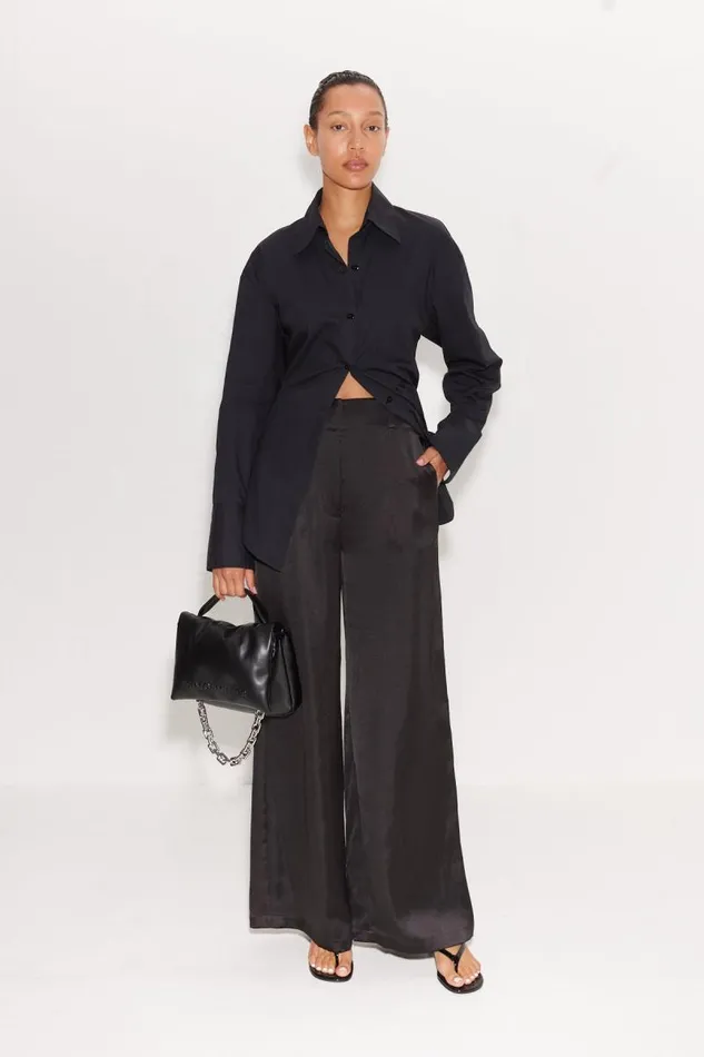 Shop Simon Miller BOTTOMS Bloo Pant Black