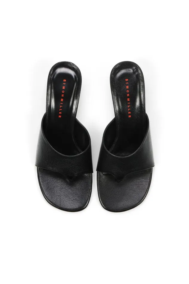 Shop Simon Miller HEELS Bil Thong Black