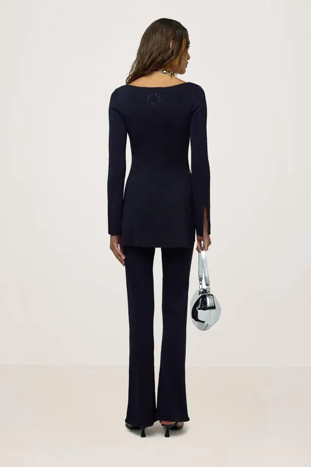 Shop Simon Miller KNITWEAR Knits By Whitsett Pant Black