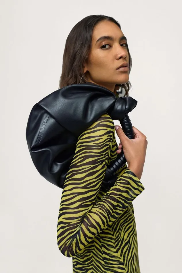 Shop Simon Miller MINI BAGS Lopsy Bag Black
