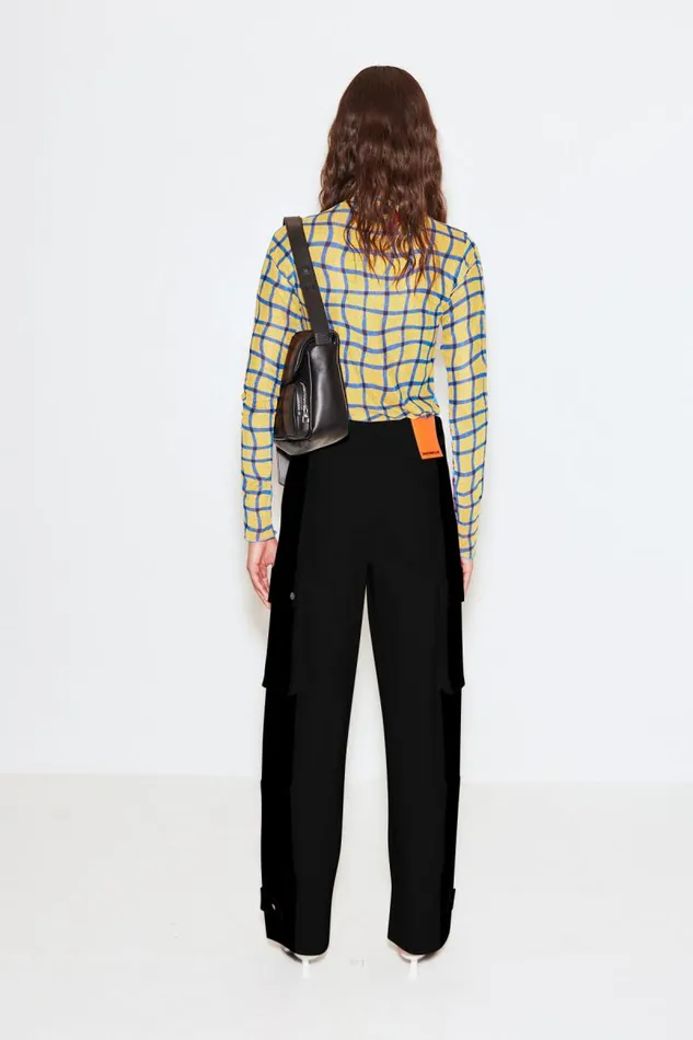 Shop Simon Miller TOPS Combo Wendel Top Blue Yellow Plaid