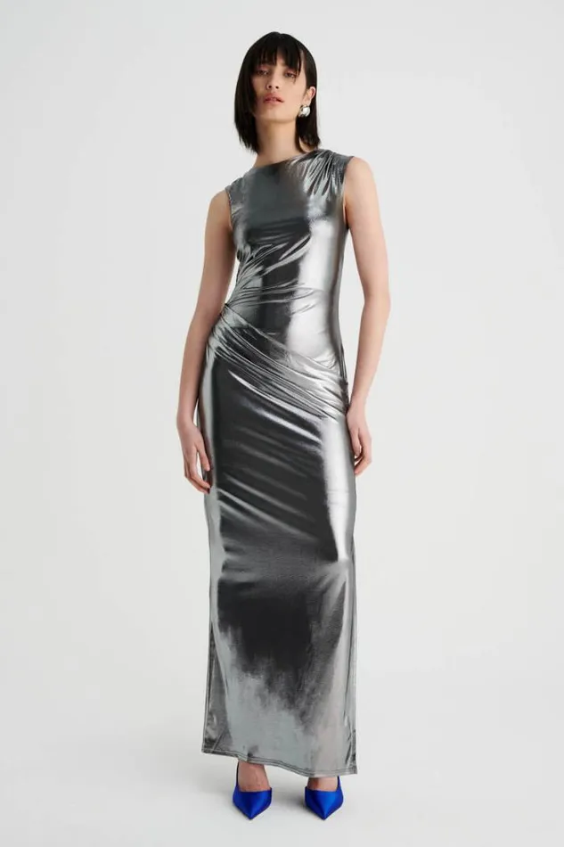 Shop SUBOO Dresses Nova Draped Maxi Dress