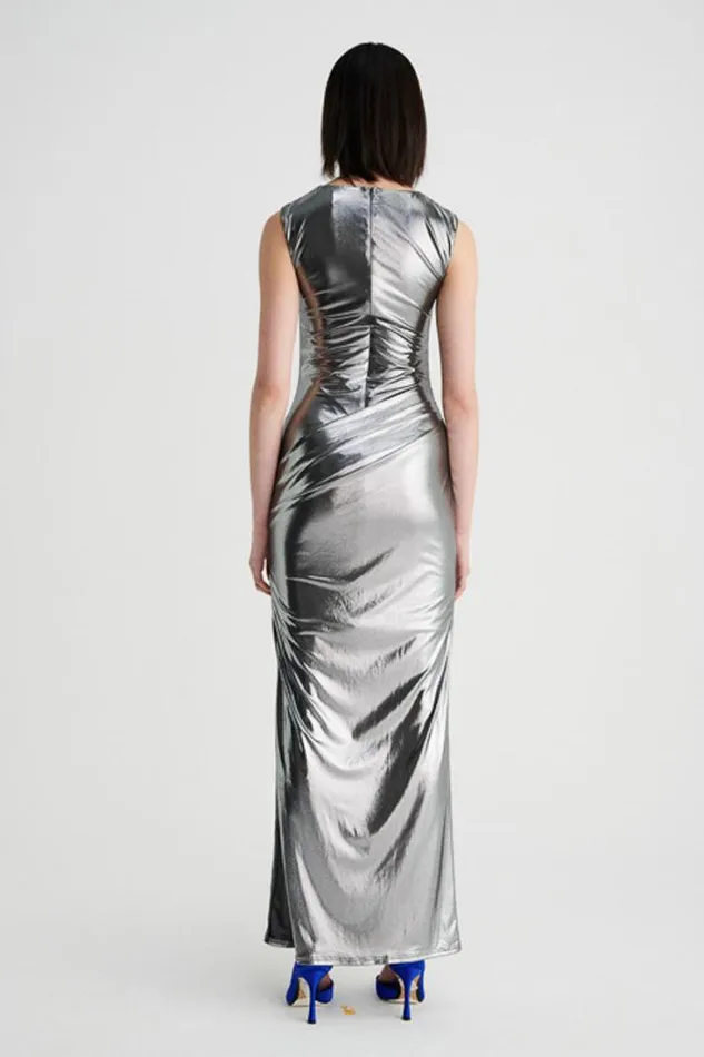 Shop SUBOO Dresses Nova Draped Maxi Dress