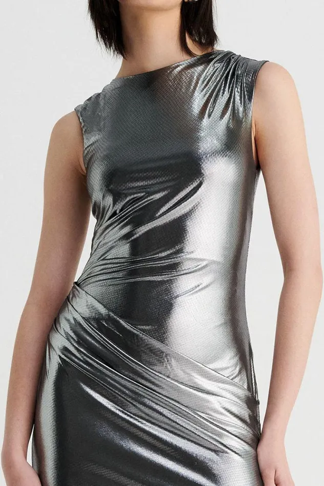 Shop SUBOO Dresses Nova Draped Maxi Dress