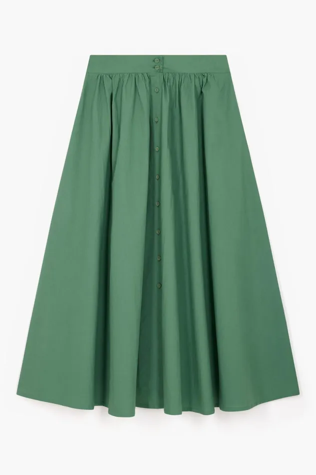 Skirts and Shorts Women Leon and Harper Jeremiah Pl2 Skirt Grass