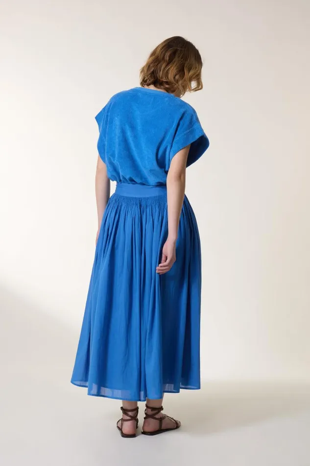 Skirts and Shorts Women Leon and Harper Jiotto Plain Skirt Ocean